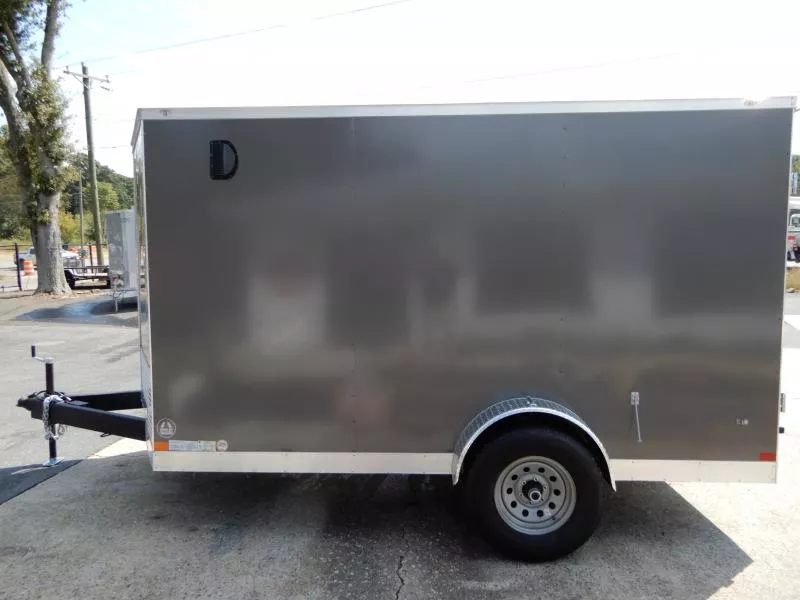 Covered Wagon 7X12' Enclosed, 6'6" High, Rear Barn Doors 2026
