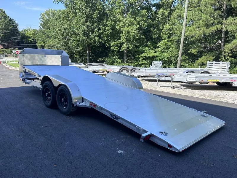 Aluma 82"x20' Car Hauler, Full Tilt Bed, Rock Guard 2026