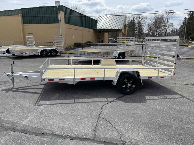 2024 MMT 7'x14'-SA Aluminum Utility Trailer