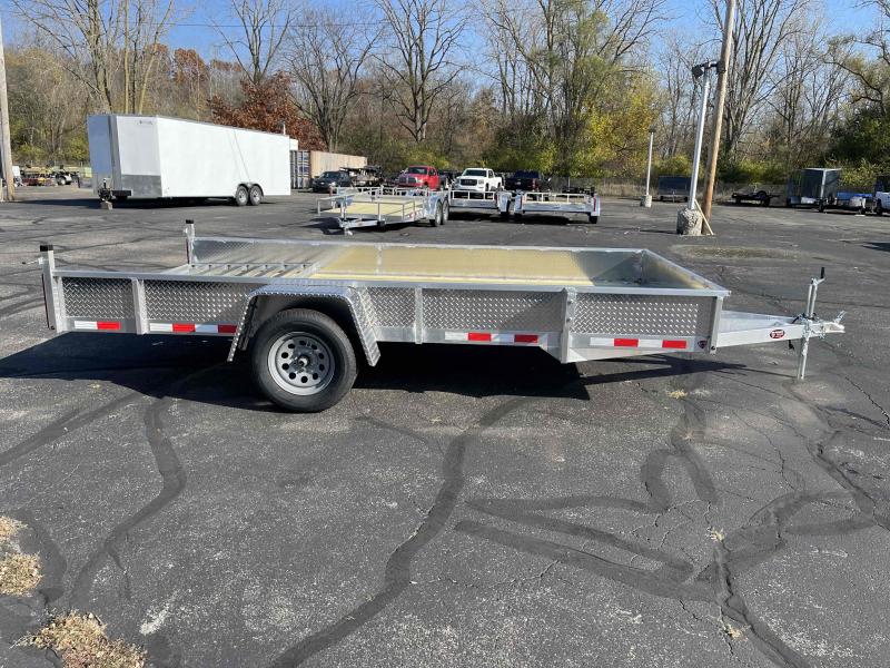 2023 MMT 7x14sa ATP Side Aluminum Utility Trailer Mid Michigan