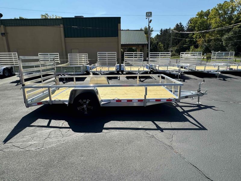 2024 MMT 5X10SAHD Aluminum Utility Trailer Mid Michigan Trailers in