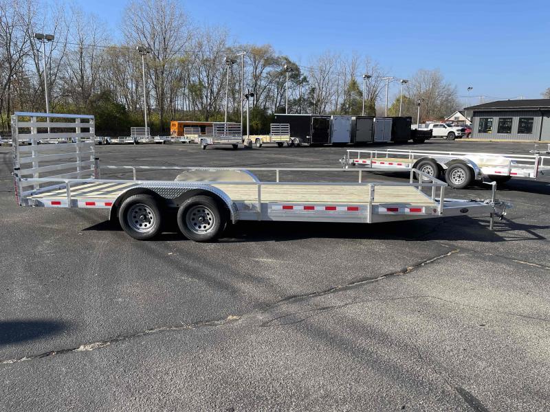 2023 MMT 7'x14'SA Aluminum Utility Trailer Mid Michigan Trailers in