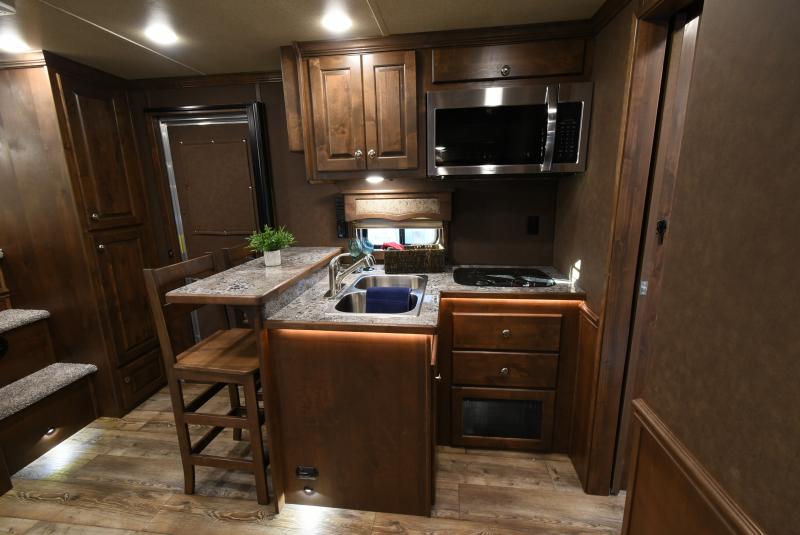 2025 Merhow Trailers 8315 Summit Outdoor Kitchen Horse Trailer in ...