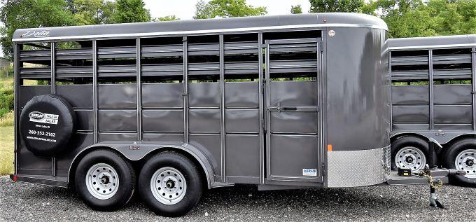2022 Delta Manufacturing 500 Series Stock / Stock Combo Trailer 2022 Delta Manufacturing 500 Series Stock / Stock Combo Trailer