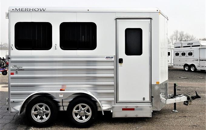 2021 Merhow Trailers Bronco 2-H BP Horse Trailer 2021 Merhow Trailers Bronco 2-H BP Horse Trailer