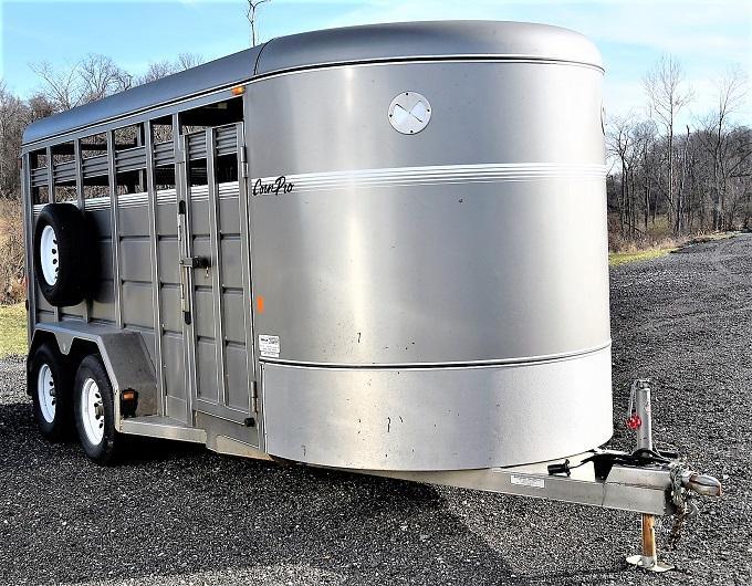 2010 CornPro SB-16 Bumper Pull Stock Livestock Trailer 2010 CornPro SB-16 Bumper Pull Stock Livestock Trailer