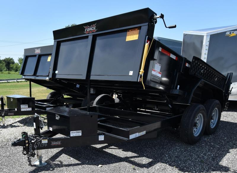 2019 Force 12' Dump Trailer w/ 24" Sides 2019 Force 12' Dump Trailer w/ 24" Sides