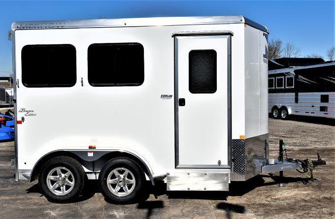 2021 Merhow Trailers Bronco 2-H BP Horse Trailer 2021 Merhow Trailers Bronco 2-H BP Horse Trailer