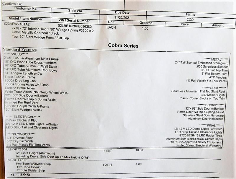 new Cargo (Enclosed) Trailers Stealth Trailers  for sale, in Silver Lake, IN Thumbnail 9