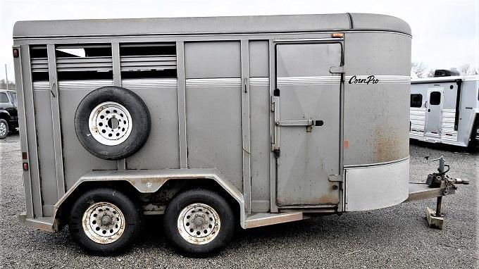 2005 CornPro 2-H Stock/Combo Horse Trailer 2005 CornPro 2-H Stock/Combo Horse Trailer