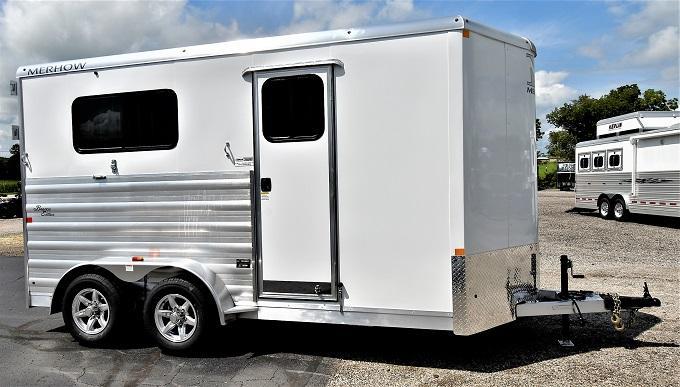 2021 Merhow Trailers Bronco Straight Load BP Horse Trailer 2021 Merhow Trailers Bronco Straight Load BP Horse Trailer
