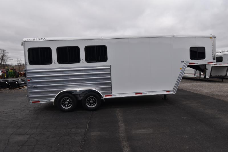 2023 Merhow Bronco 3H GN  Horse Trailer