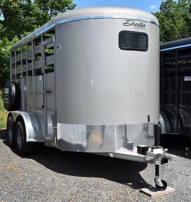 2021 Delta Manufacturing 16' 500 Series BP Stock Livestock Trailer 2021 Delta Manufacturing 16' 500 Series BP Stock Livestock Trailer