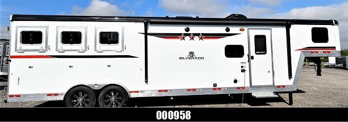 2022 Bison Trailers Silverado 8311 Slideout Horse Trailer 2022 Bison Trailers Silverado 8311 Slideout Horse Trailer