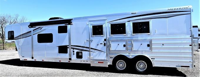 2022 Merhow Trailers Next Generation 8316RWS Horse Trailer 2022 Merhow Trailers Next Generation 8316RWS Horse Trailer