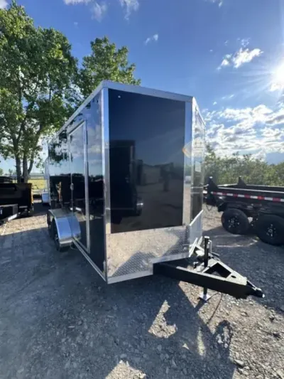 2026 Sure-trac Trailers 7'X14'+6" EXTRA HEIGHT 7K W/RAMP ENCLOSED