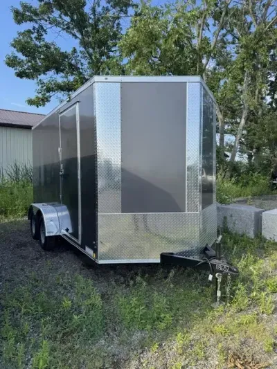 2026 Diamond Cargo 7'X14'+12" EXTRA HEIGHT 7K W/RAMP