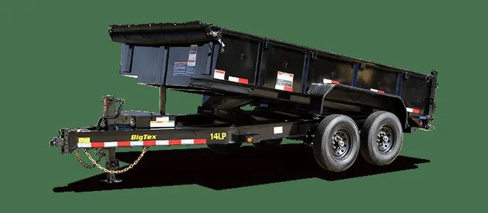 2026 Big Tex Trailers 14LP-14-Foot Heavy Duty Ultra Low Profile Dump