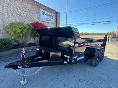 2027 Sure-trac Trailers 6'X12' 10K Dump Trailer