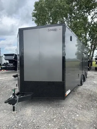 2027 Cargo Express 8.5'X20'+12" EXTRA HEIGHT 10K W/RAMP