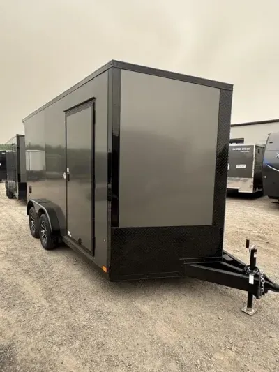 2026 Cargo Express 7.5'X16 7K W/RAMP DOOR & REAR LOADING LIGHTS
