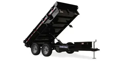 2026 Sure-trac Trailers Low Profile Homeowner Dump ST-DU6210-070 (Tandem Axle 5 x 10, 7K)