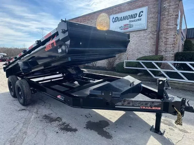 2026 Horizon Trailers 7X14 14K Dump Trailer