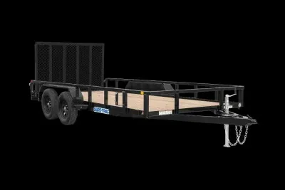 2026 Sure-trac Trailers Tandem Axle Tube Top Utility - ST-UTT8218-100 (7 x 18, 10K)
