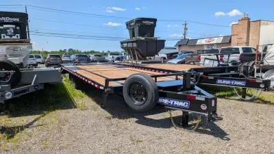 2026 Sure-trac Trailers HD Low Profile Beavertail ST-HDO10225-176 (8.5 x 20 + 5, 17.6K - BP)