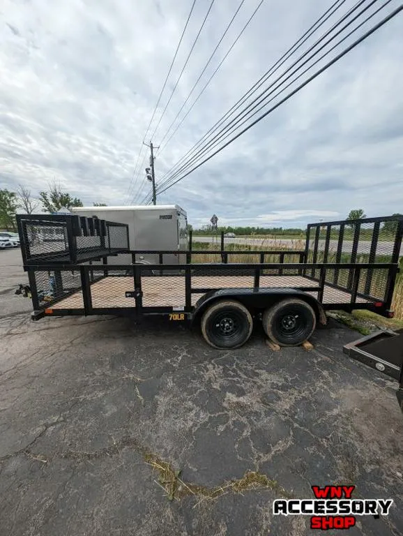 2024 Big Tex Trailers 7X16 7K Landscape Trailer W/ Landscape Cage
