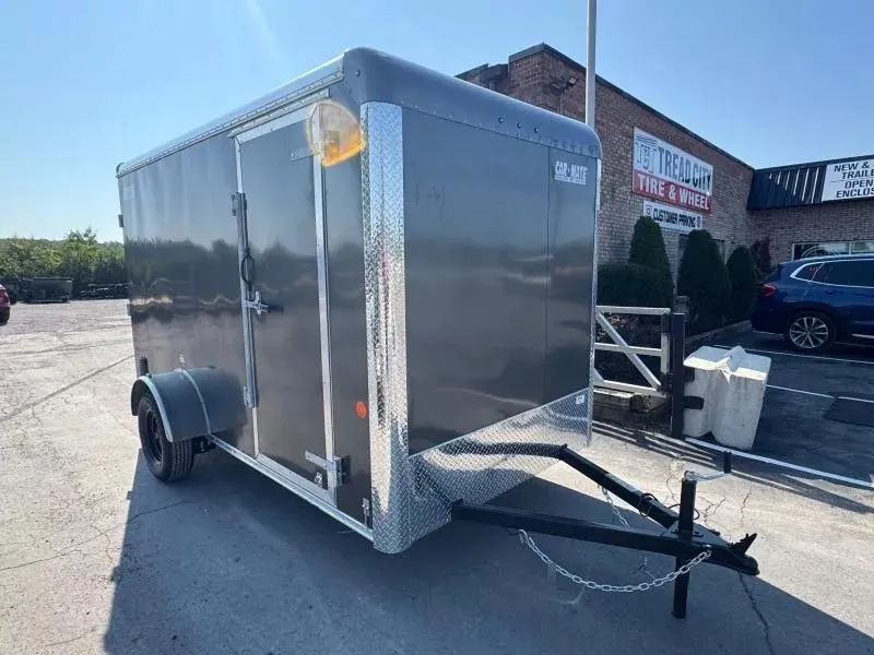 2026 Car Mate Trailers 6'X12'+6" EXTRA HEIGHT 3K W/RAMP Cargo / Enclosed Trailer