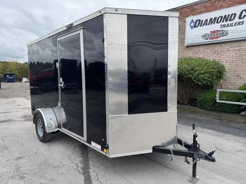2026 Diamond Cargo 6'X12'+6" EXTRA HEIGHT 3K W/RAMP Cargo / Enclosed Trailer