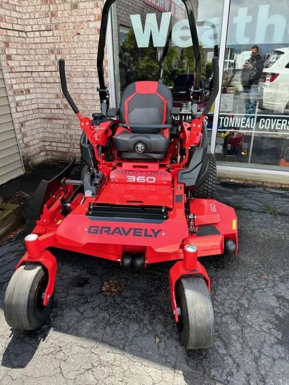 Gravely Pro-Turn 360 - 31 hp Kawasaki FX921V  w/60" Fabricated X-Factor® 3 deck  Parker HTJ Transax