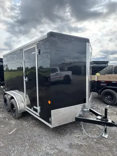 2027 Car Mate Trailers 7'X12'+6" EXTRA HEIGHT W/BARN DOOR