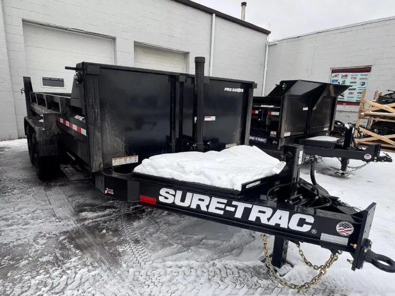 2026 Sure-Trac 7'X14' 17.6K TELESCOPIC Dump Trailer