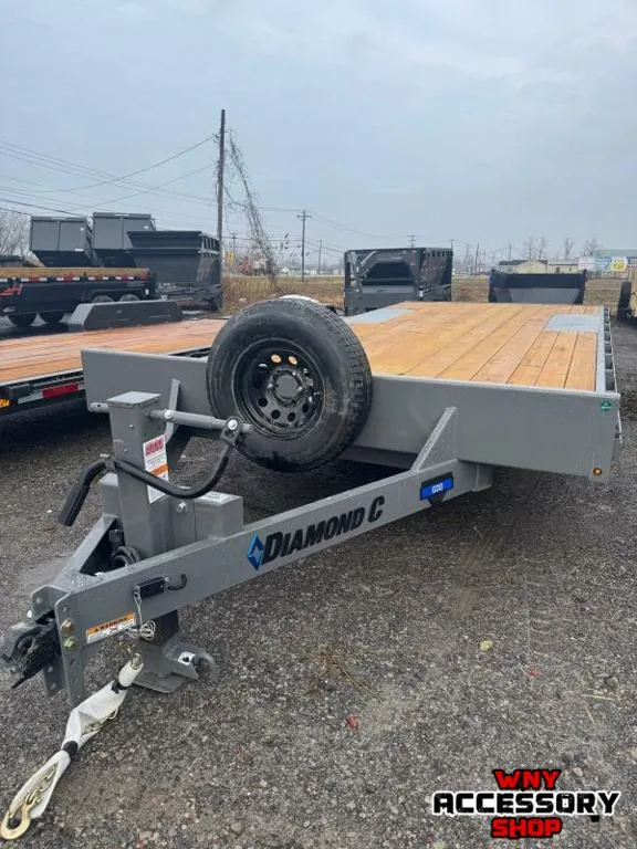 2025 Diamond C Trailers 8.5X22 10K Deckover Trailer