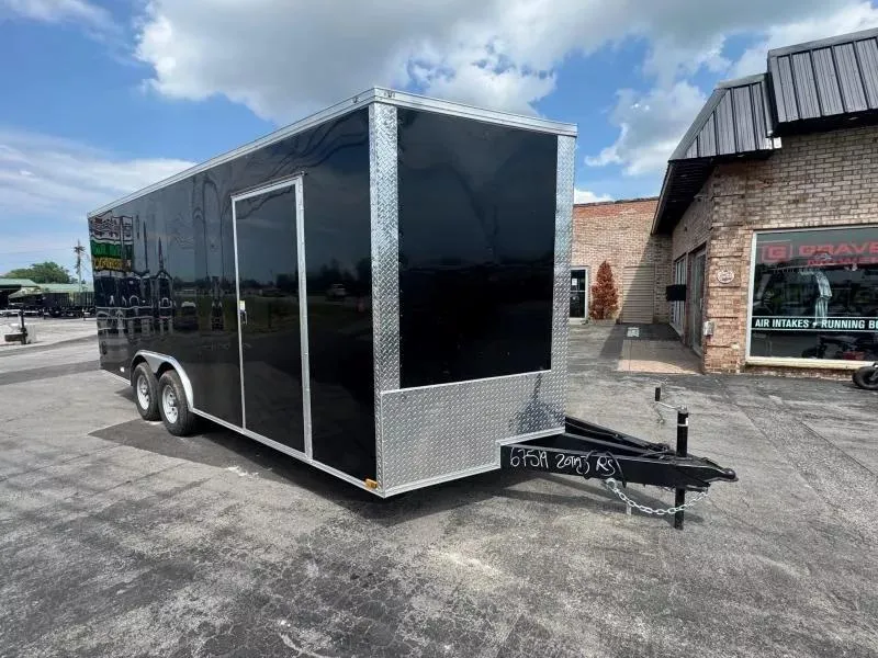 2025 Quality Cargo 8.5'X20'+6" EXTRA HEIGHT 10K W/RAMP Car Hauler