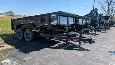 2026 Big Tex Trailers 7X14 14K 14LP-14-Foot Heavy Duty Ultra Low Profile Dump