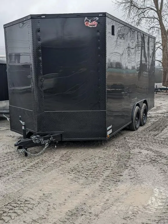 Quality Cargo 8.5 x 16+12 7K BLACKOUT RAMP Cargo / Enclosed Trailer