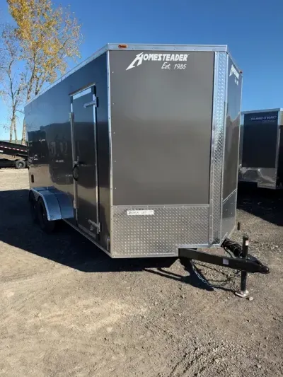 2027 Homesteader Trailers 7'X16'+12" EXTRA HEIGHT 7K W/RAMP