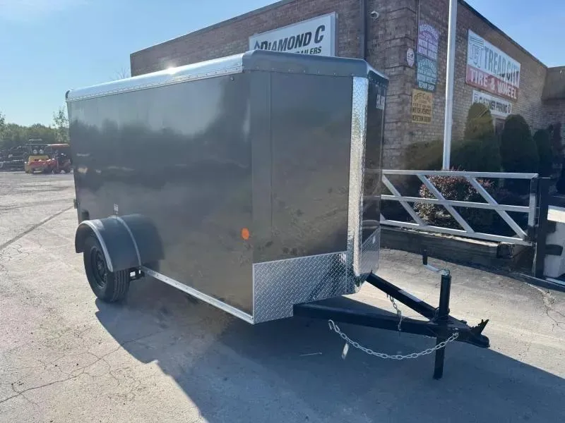 2026 Car Mate Trailers 5'X10' 3K ENCLOSED TRAILER W/REAR RAMP DOOR Cargo / Enclosed Trailer