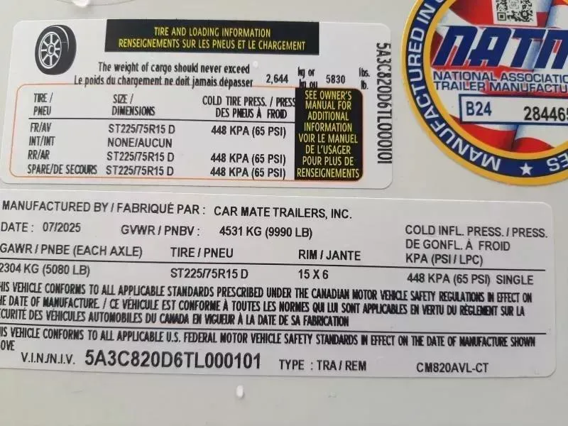 new Cargo (Enclosed) Trailers Car Mate Trailers  for sale, in Lockport, NY Thumbnail 4