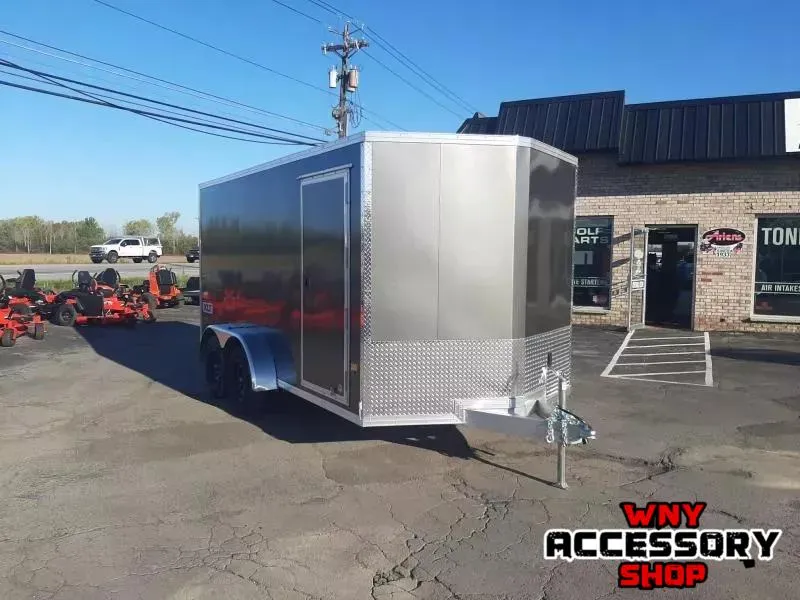 2026 Stealth Trailers 7X14+4" EXTRA HEIGHT ALUMINUM ENCLOSED CARGO TRAILER