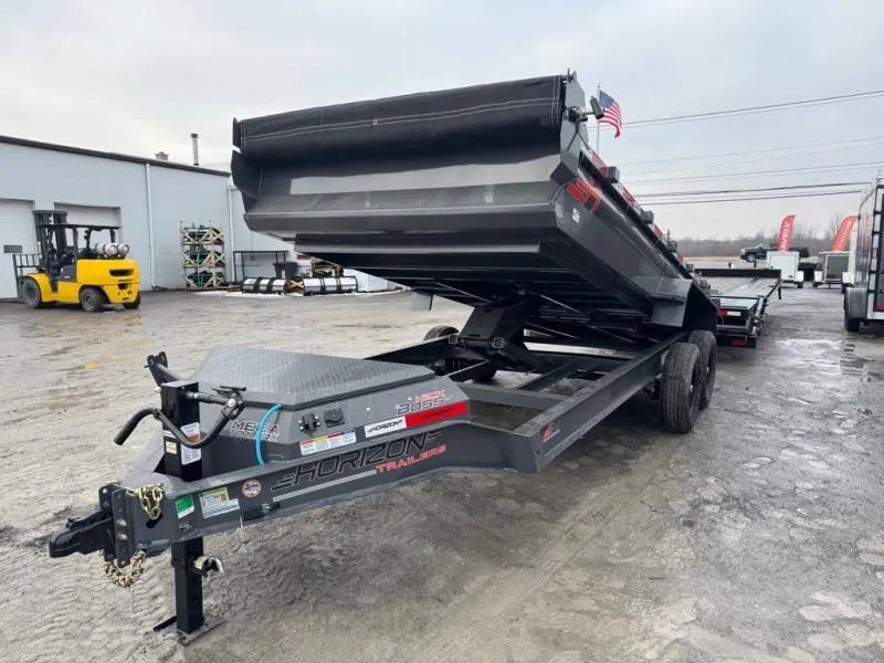2025 Horizon Trailers 7'X16' 14K Dump Trailer