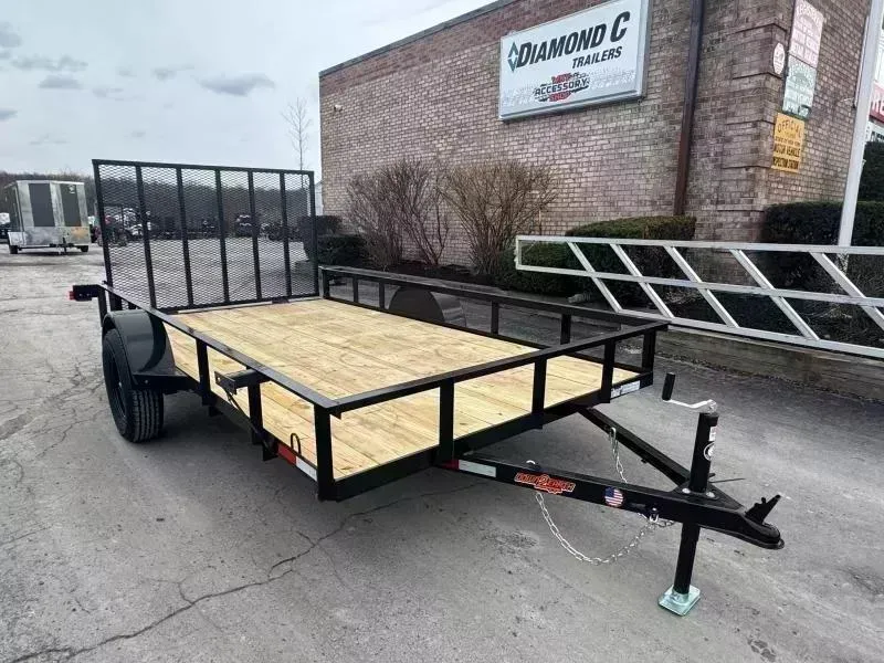 2025 Down 2 Earth Trailers 6.5'X12' 3K Utility Trailer
