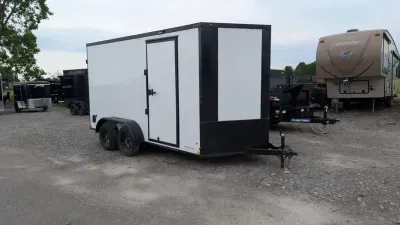 2026 Diamond Cargo 7'X14' 7K W/BARN DOOR