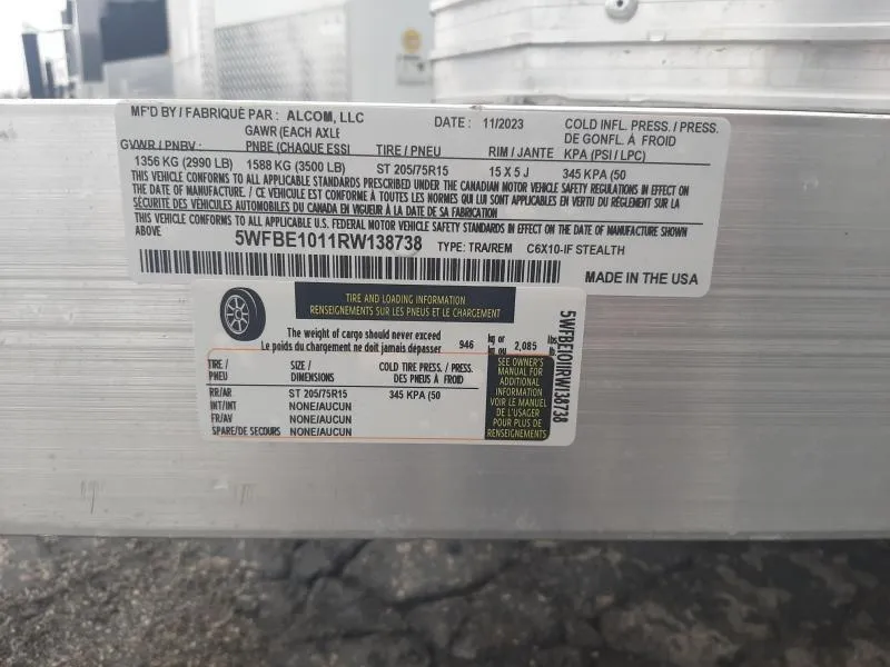 new Cargo (Enclosed) Trailers Stealth Trailers  for sale, in Lockport, NY Thumbnail 6