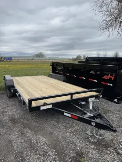 2026 Sure-trac Trailers C-Channel Car Hauler ST-CHW8218-070 (7 x 16 + 2, 7K)