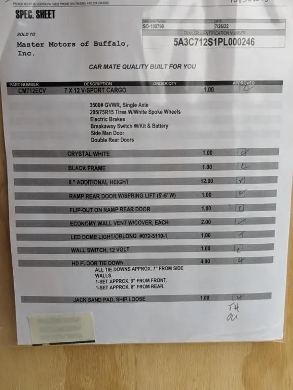 new Cargo (Enclosed) Trailers Other  for sale, in Lockport, NY Thumbnail 4