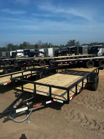 2026 Down 2 Earth Trailers 7X14 3K Single Axle Utility - DTE8214G29 (82 x 14)
